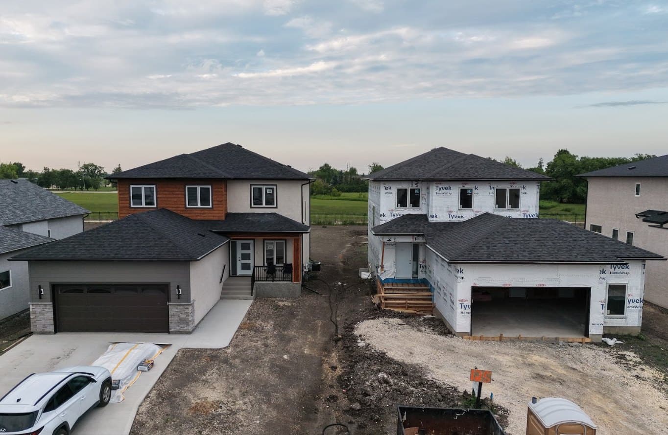 Newly finished home on Elm Drive, West St. Paul